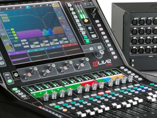 Allen and Heath dLIVE  C CLASS - 100 százalékban dLive-ot tartalmaz!