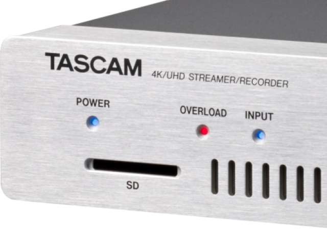 Internetes közvetítés Tascam-streamerekkel